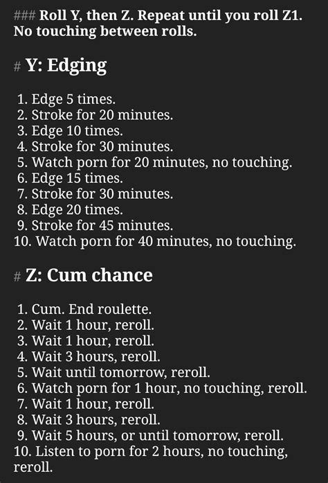 MissBratDom's Fap Roulette: Edging Games .